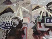 gino severini le nord sub oil painting artist